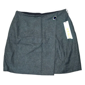 NWT, Remain Birger Christensen Wool/Polyester Wrap Skirt, Size 6